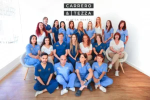 Equipo de la Clínica dental Carrero & Tezza en León